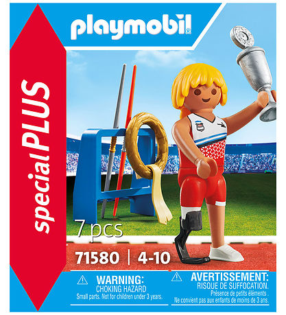 Playmobil SpecialPlus - Paralympisk Spydkaster - 71580 - 7 Dele Playmobil SpecialPlus - Paralympisk Spydkaster - 71580 - 7 Dele