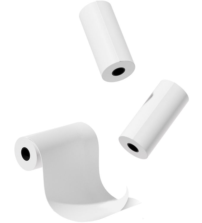 The Zoofamily Papirruller Til Termisk Print - Sticky - 3-pak - Z