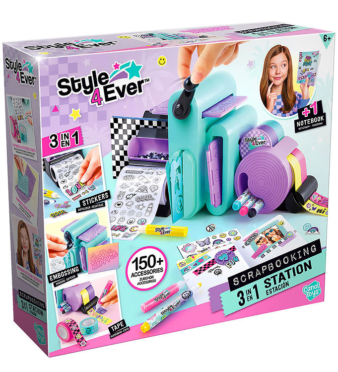 Canal Toys Style 4 Ever Scrapbooking Studio - Kreasæt - 150 dele
