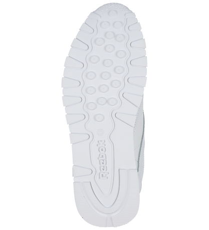 Reebok Sko - CL LTHR - Running - Hvid/Grå