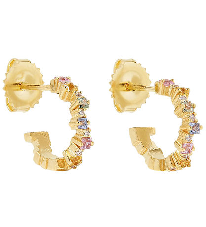 MillaVanilla Øreringe - Pastel/Guld MillaVanilla Øreringe - Pastel/Guld