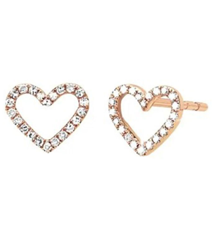 MillaVanilla Øreringe - Hjerte - Guld