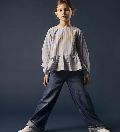 Name It Jeans - Wide - Noos - NkfRose - Dark Blue Denim Name It Jeans - Wide - Noos - NkfRose - Dark Blue Denim