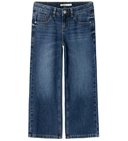 Name It Jeans - Wide - Noos - NkfRose - Dark Blue Denim Name It Jeans - Wide - Noos - NkfRose - Dark Blue Denim