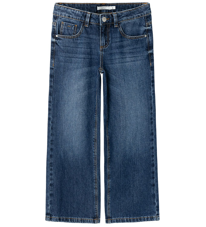 Name It Jeans - Wide - Noos - NkfRose - Dark Blue Denim