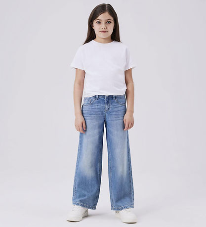 Name It Jeans - Wide - Noos - NkfRose - Medium Blue Denim