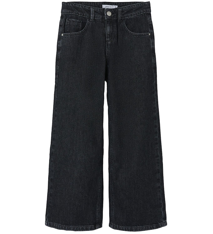 Name It Jeans - Wide - Noos - NkfRose - Dark Grey Denim