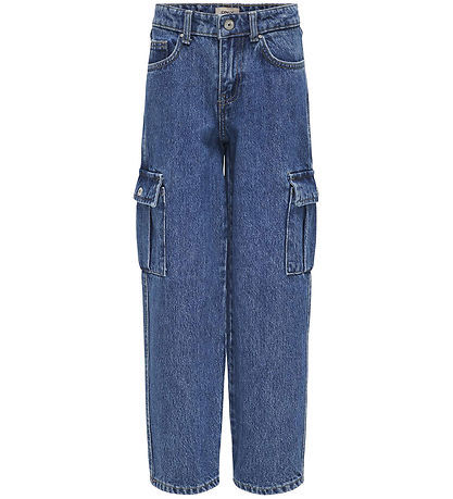 Kids Only Jeans - Cargo - KogHarmony - Medium Blue Denim