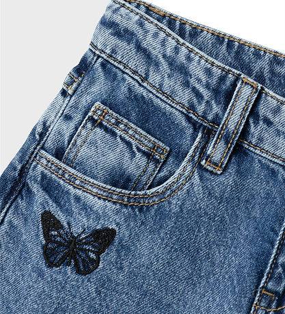 Name It Jeans - NkfBella - Wide - Medium Blue Denim Name It Jeans - NkfBella - Wide - Medium Blue Denim