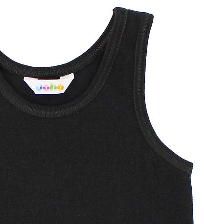 Sous-pull Joha - Laine/Coton - Noir Sous-pull Joha - Laine/Coton - Noir