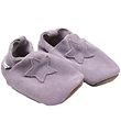 En Fant Soft Sole Leather Shoes - Suede - Light Purple