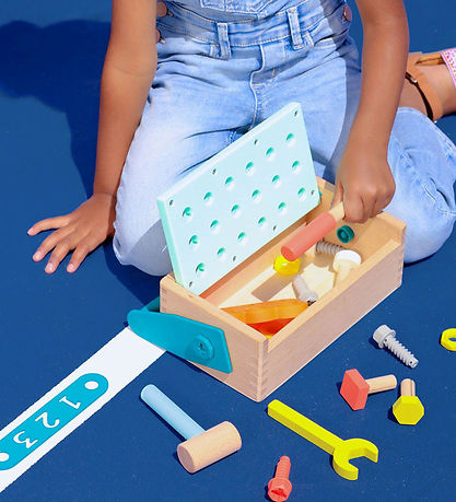 B. toys B Wood Værktøjskasse