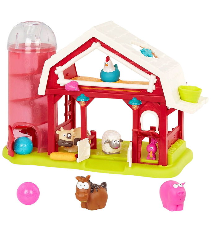 B. Toys Legetøj m. Lyd/Lys - 45 cm - Musikalsk Bondegård
