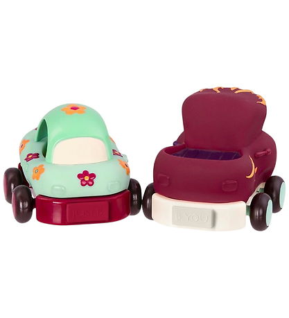 B. toys Wheeee-ls Træk-Tilbage Biler - Mint