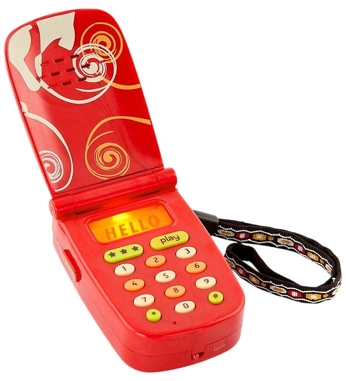B. toys Telefon m. Lyd/Lys - 15 cm - Hellophone