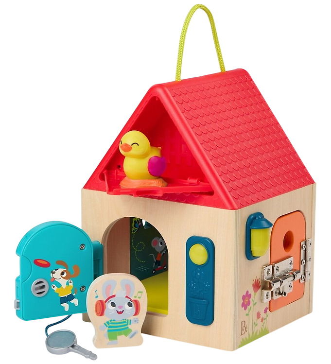 B. toys Legetøj m. Lyd/Lys - 24 cm - Låsehus