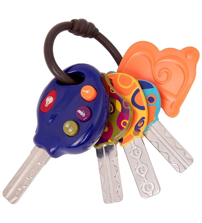 B. toys Legetøj m. Lyd/Lys - 9 cm - LucKeys