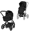 Cybex Klapvogn/Barnevogn - Talos S Lux - 2-i-1 - Moon Black