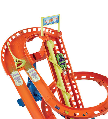 Hot Wheels Bilbane - City Roller Coaster Rally m. 5 Biler