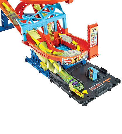 Hot Wheels Bilbane - City Roller Coaster Rally m. 5 Biler