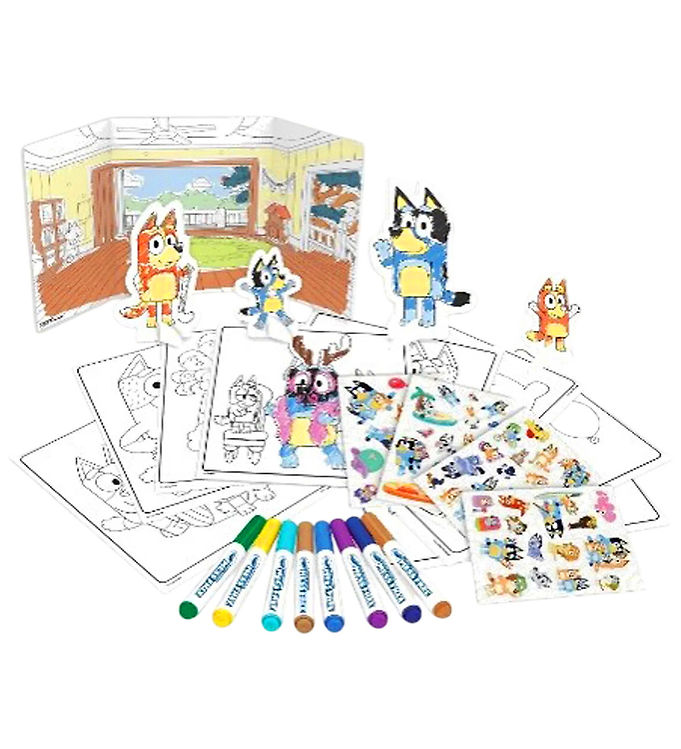 Crayola Kreativt lekset - Färgaktivitetsset - Bluey