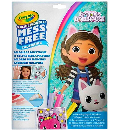 Crayola Kreasæt - Color Wonder Gabby's Dollhouse