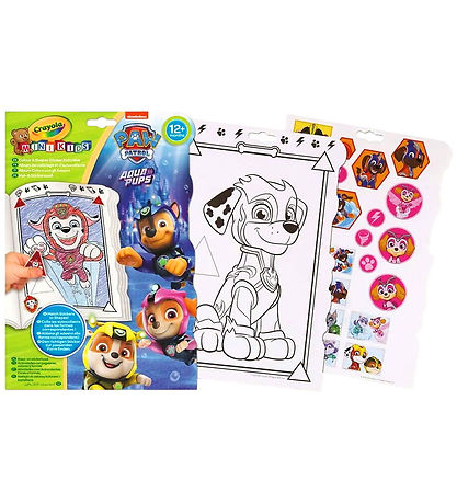 Crayola Malebog - Mini Kids - Paw Patrol