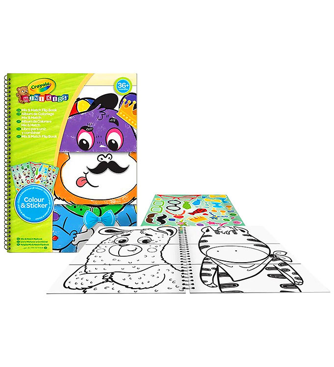 Crayola Målarbok - Mini Kids - Dagens känsla Mix & Matchflipbok