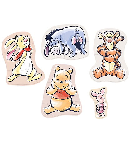 Educa Puslespil - 5 Stk. - My First - Winnie The Pooh