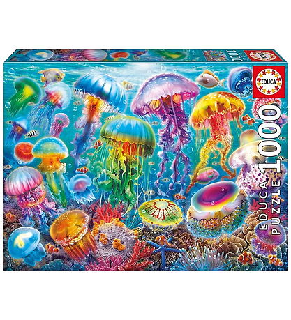 Educa Puslespil - 1000 Brikker - Jellyfish