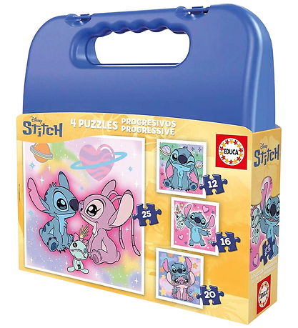 Educa Puslespil - 4 Stik.- My First - Stitch