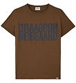 Mads Nørgaard T-Shirt - Tuvina - Cocoa