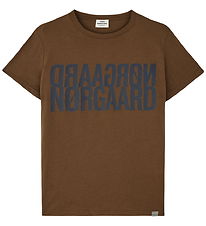 Mads Nørgaard T-Shirt - Tuvina - Cocoa