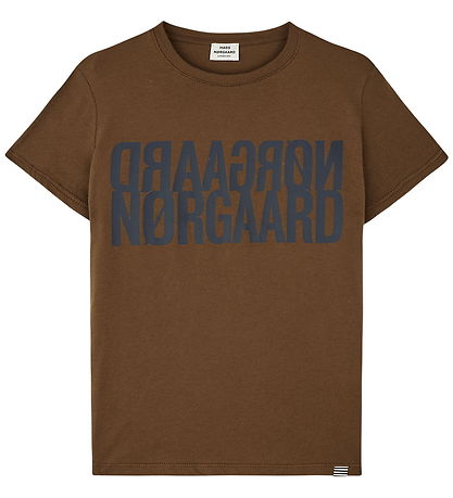 Mads Nørgaard T-Shirt - Tuvina - Cocoa