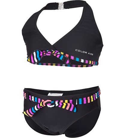 Bikini Color Kids - Noir av. A Rayures Bikini Color Kids - Noir av. A Rayures