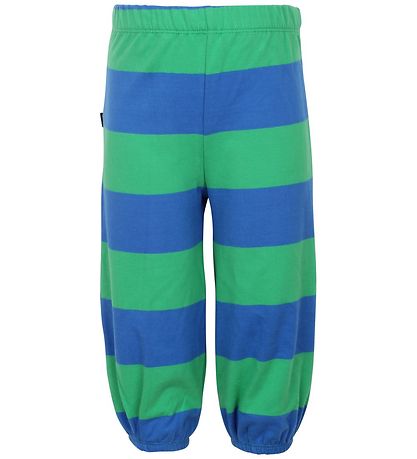 Danefæ Bomuldsbukser - Danekirsten - Spring Green/Royal Blue