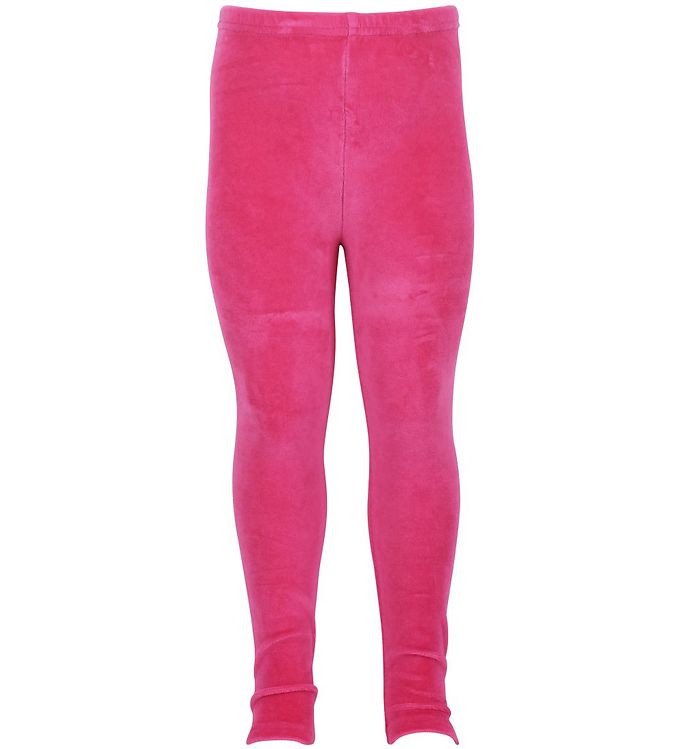 Danefæ Velourleggings - Danechipmunk - Hot Pink