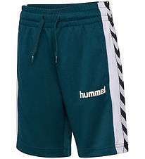 Hummel Shorts - HmlJR Chevron - Reflecting Pond