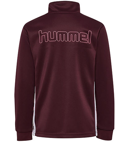 Hummel Træningssæt - HmlJR - Chevron - Winetasting