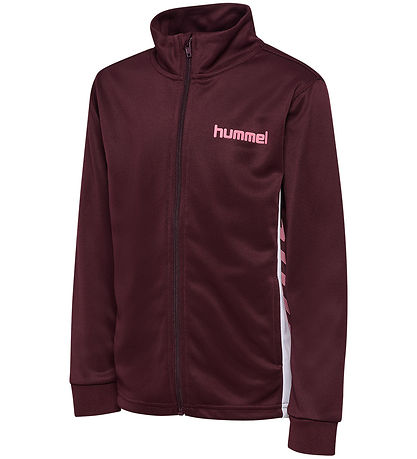 Hummel Træningssæt - HmlJR - Chevron - Winetasting