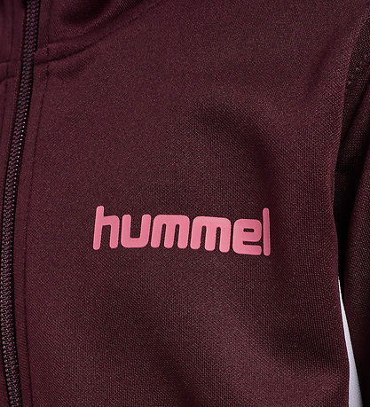 Hummel Træningssæt - HmlJR - Chevron - Winetasting