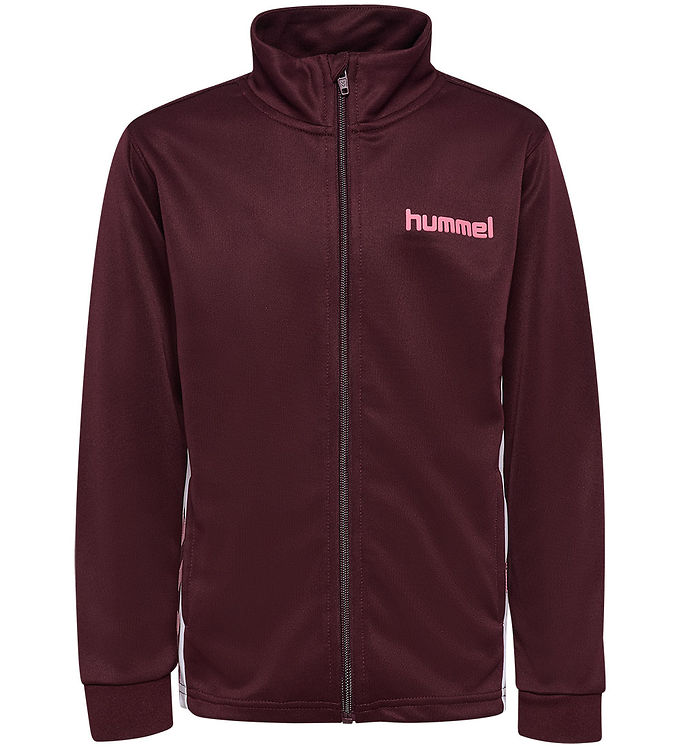 Hummel Træningssæt - HmlJR - Chevron - Winetasting