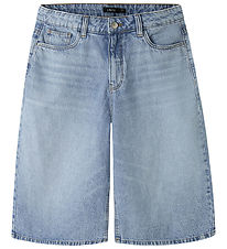 LMTD Shorts - Loose Knickers - NlfBirm - Light Blue Denim