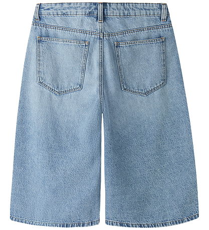 LMTD Shorts - Loose Knickers - NlfBirm - Light Blue Denim