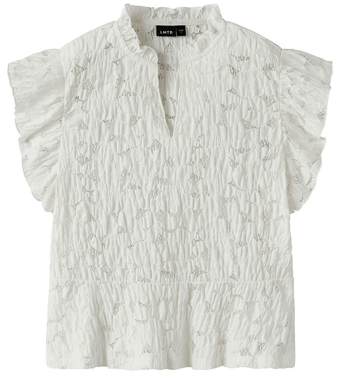 LMTD Top - Short - NlfLace - White Alyssum