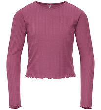 Kids Only Bluse - Rib - KogNella - Noos - Grape Nectar
