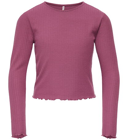 Kids Only Bluse - Rib - KogNella - Noos - Grape Nectar