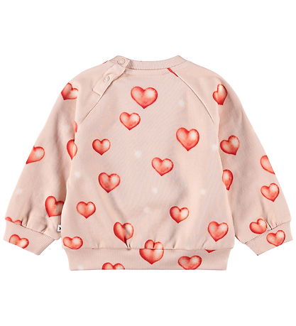 Molo Sweatshirt - Disc - Airbrush Hearts
