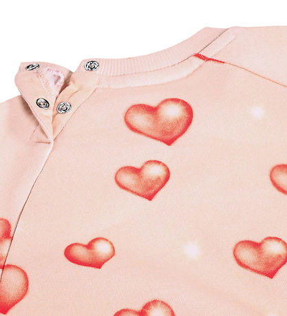 Molo Sweatshirt - Disc - Airbrush Hearts