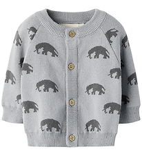 Lil Atelier Cardigan - Strik - NbmLulio - Sleet